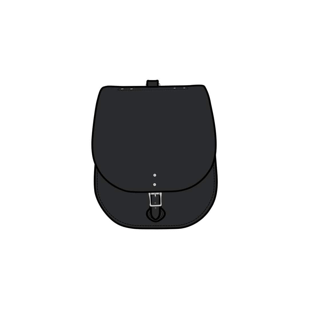 Leather Saddlebag Backpack