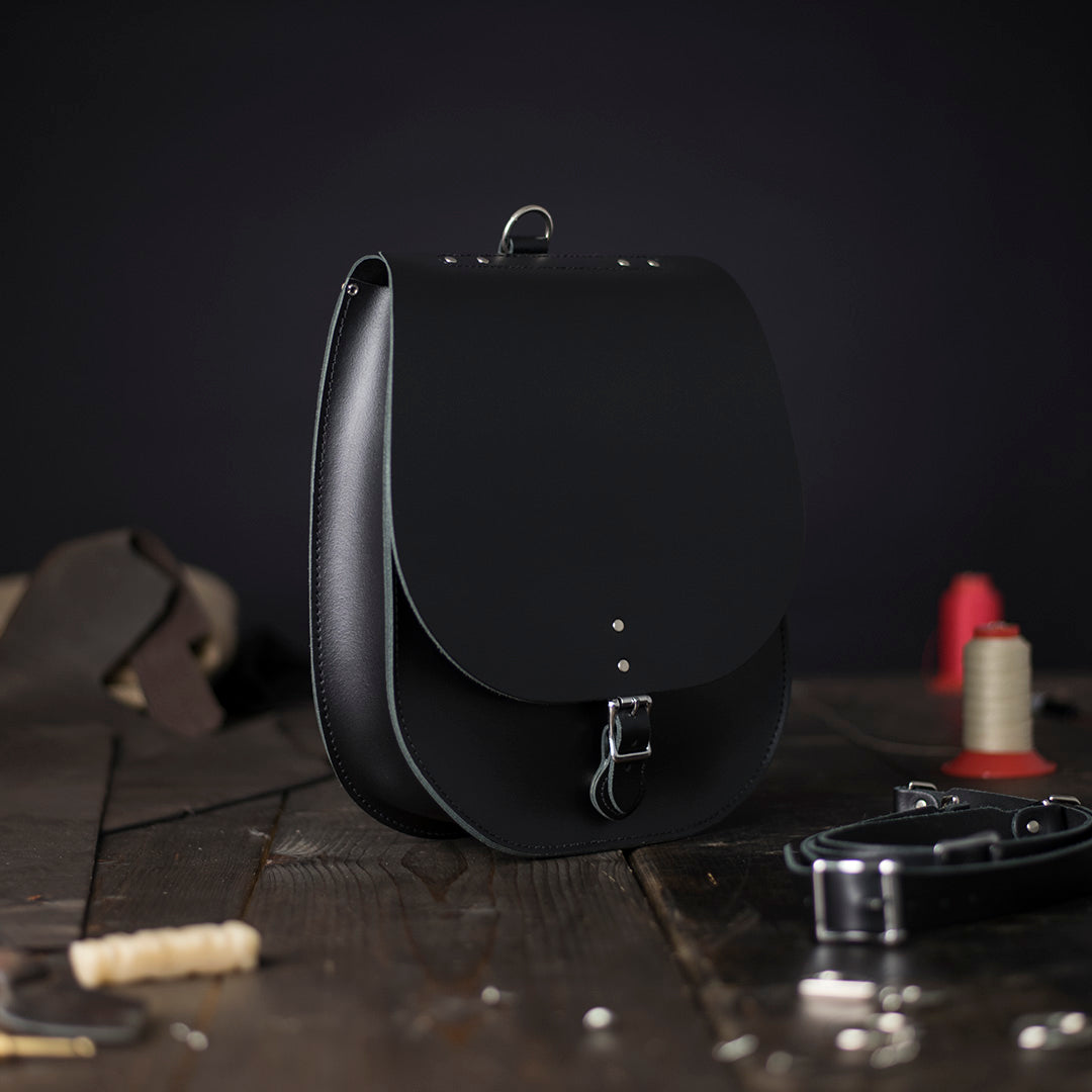 Saddlebag Leather Backpack