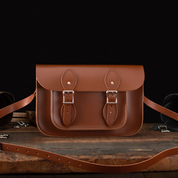 11 Inch Leather Satchel Bag | The Leather Satchel Co. – The
