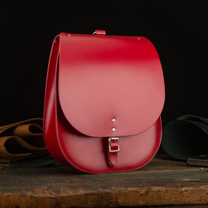 Saddlebag Leather Backpack | The Leather Satchel Co. – The  display picture 2