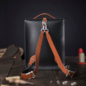 Medium Leather Backpack (Portrait) | The Leather Satchel Co. – The