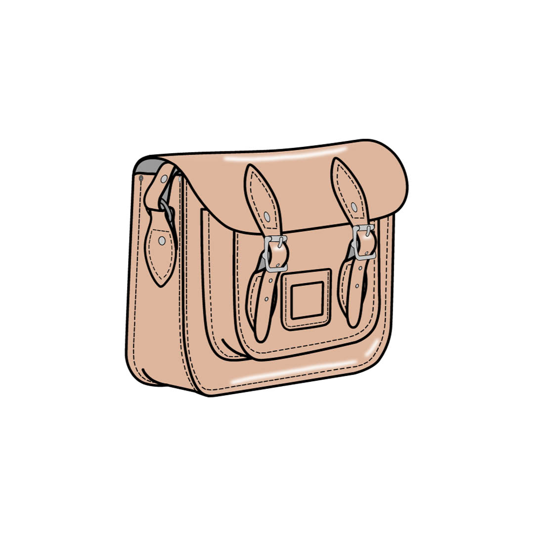 12.5 Inch Leather Satchel Bag | The Leather Satchel Co. – The Leather ...